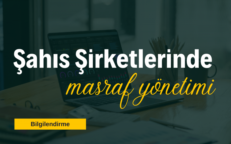 Şahıs Şirketlerinde Masraf Yönetimi